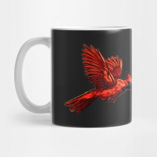 Flying Cardinal Mug